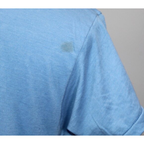 Vintage John Lennon “Bag One” Art Tee Sketch T-Shirt Blue Small USA 70s Beatles - Picture 7 of 8